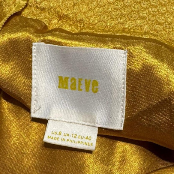 Anthropologie Maeve Women’s Floral Mini Skirt Size 8 Yellow Pink Blue - Picture 3 of 3